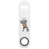 Illustration du joueur de football éléphant (Dos)