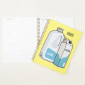 Illustration du lait (Devant avec enveloppe)