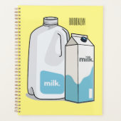 Illustration du lait (Devant)