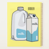 Illustration du lait (Dos)