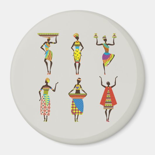 Illustration du Magnet des femmes africaines (Devant)