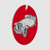 Illustration du MG Convertible Antique Sports Car (devant)