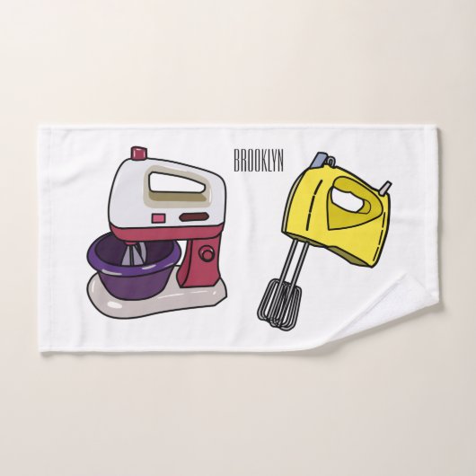 Illustration du mixer (Serviette à main)