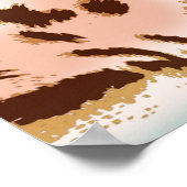 Illustration du motif léopard, poster de animal (Coin)