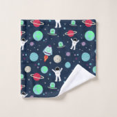 Illustration du Motif spatial (Gant de toilette)