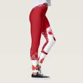 Illustration du Père Noël Xmas Baubles Leggings (Droite)