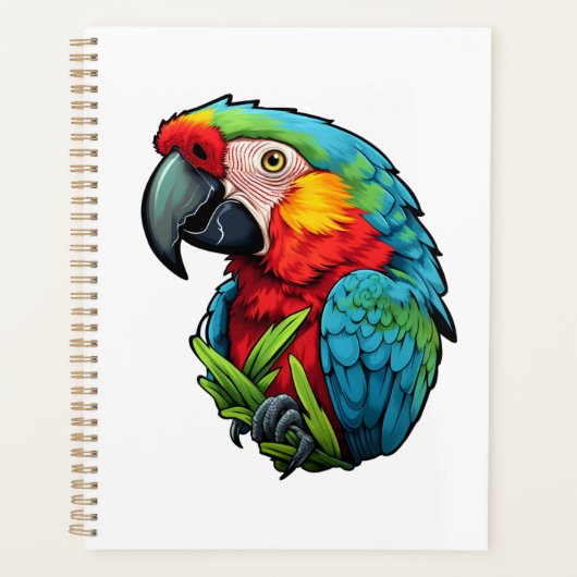 Illustration du perroquet de dessin (Devant)