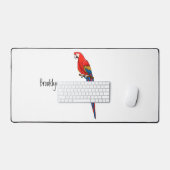 Illustration du perroquet de macaw Scarlet (Clavier et souris)