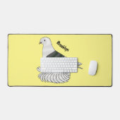 Illustration du pigeon pigeon du Bouclier de Saxon (Clavier et souris)