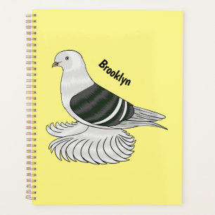Illustration du pigeon pigeon du Bouclier de Saxon