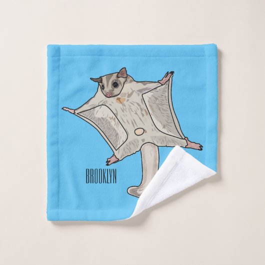 Illustration du planeur à sucre (Gant de toilette)
