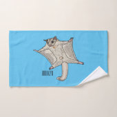 Illustration du planeur à sucre (Serviette à main)