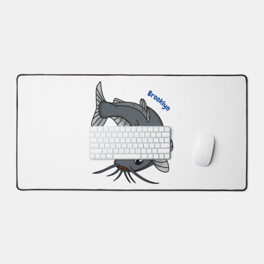 Illustration du poisson-chat mignon (Clavier et souris)