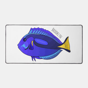 Illustration du poisson de la cuve bleue