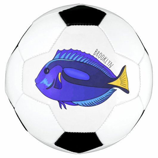 Illustration du poisson de la cuve bleue (Devant)