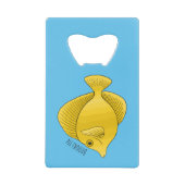 Illustration du poisson-tang jaune (Devant)