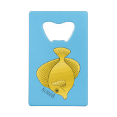 Illustration du poisson-tang jaune (Dos)