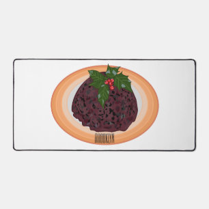 Illustration du pudding de Noël