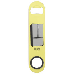 Illustration du réfrigérateur de porte française