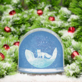 Illustration du renard arctique blanc (Vulpes lago (Noël)