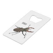 Illustration du scarabée de stade (Dos Angle)