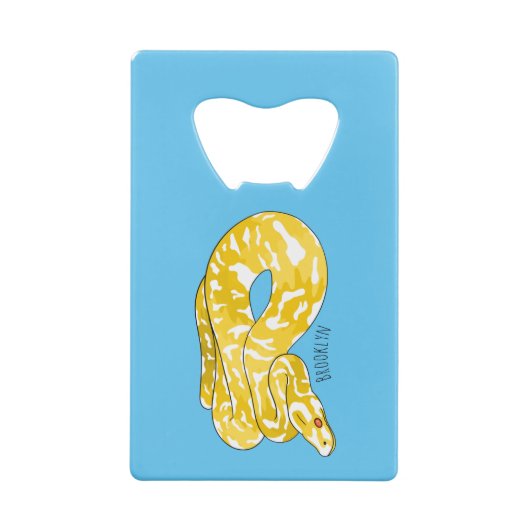 Illustration du serpent python birman (Dos)