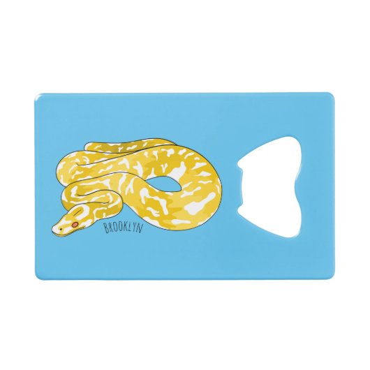 Illustration du serpent python birman (Devant (Horizontal))