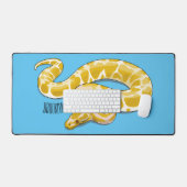Illustration du serpent python birman (Clavier et souris)