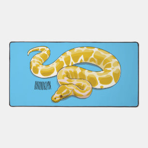 Illustration du serpent python birman