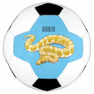 Illustration du serpent python birman
