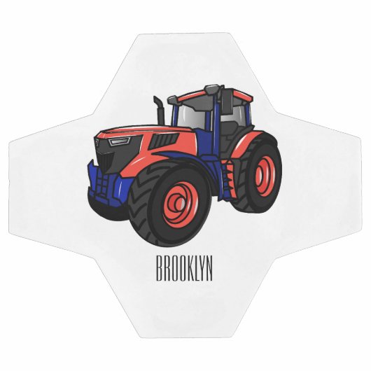 Illustration du tracteur (Plat)