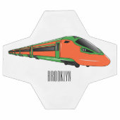 Illustration du train à balles (Plat)