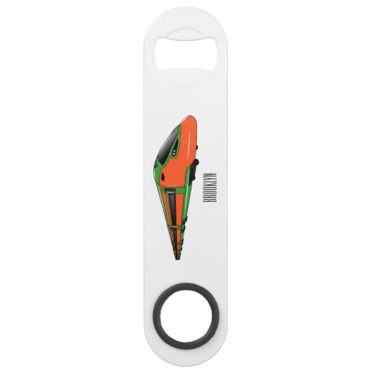 Illustration du train à balles (Devant)