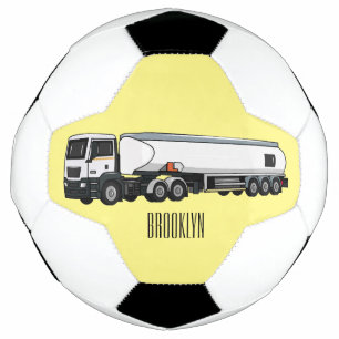 Illustration du transport de carburant par camion-