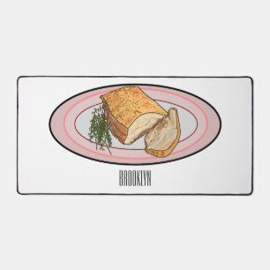 Illustration du ventre de porc rôti