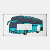 Illustration d'un autobus à passagers moderne (Clavier et souris)