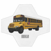 Illustration d'un autobus scolaire (Plat)