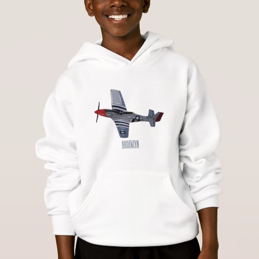 Illustration d'un avion de chasse-bombardier (Devant)