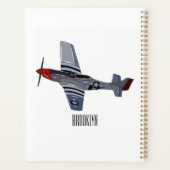 Illustration d'un avion de chasse-bombardier (Dos)