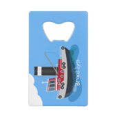 Illustration d'un bateau à chalutier mignon (Devant)