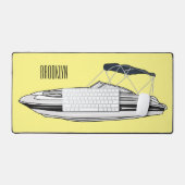 Illustration d'un bateau à moteur (Clavier et souris)