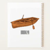 Illustration d'un bateau à roues (Dos)