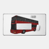 Illustration d'un bus à deux étages (Clavier et souris)