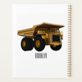Illustration d'un camion à grande échelle (Dos)