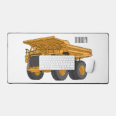 Illustration d'un camion à grande échelle (Clavier et souris)