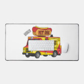 Illustration d'un camion de nourriture pour chien  (Clavier et souris)