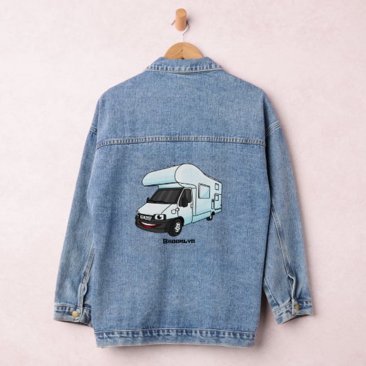 Illustration d'un campervan heureux (Hangar)