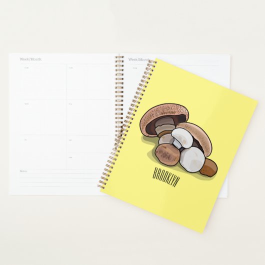 Illustration d'un champignon (Devant avec enveloppe)