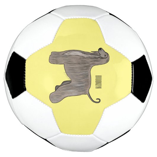 Illustration d'un chien hound afghan (Tourné)