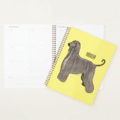 Illustration d'un chien hound afghan (Devant avec enveloppe)